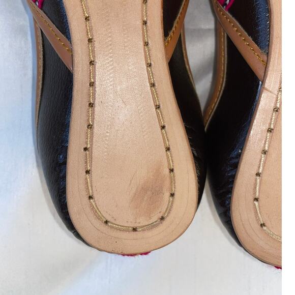 Fuchsia Olivia Embroidered Ballet Flats - Size 6R -‎ New without Tag - Picture 10 of 10